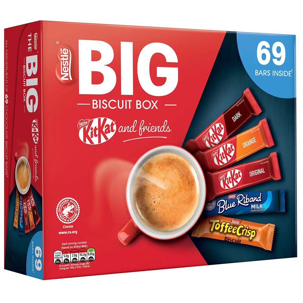 Nestlé Big Biscuit Box KitKat & Friends (30 & 69 Bars)