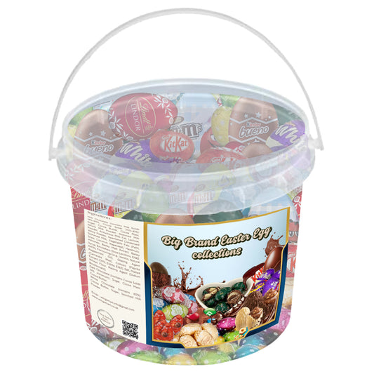 Easter Bunny & Chocolate Egg Mix – 50 Piece Gift Bucket