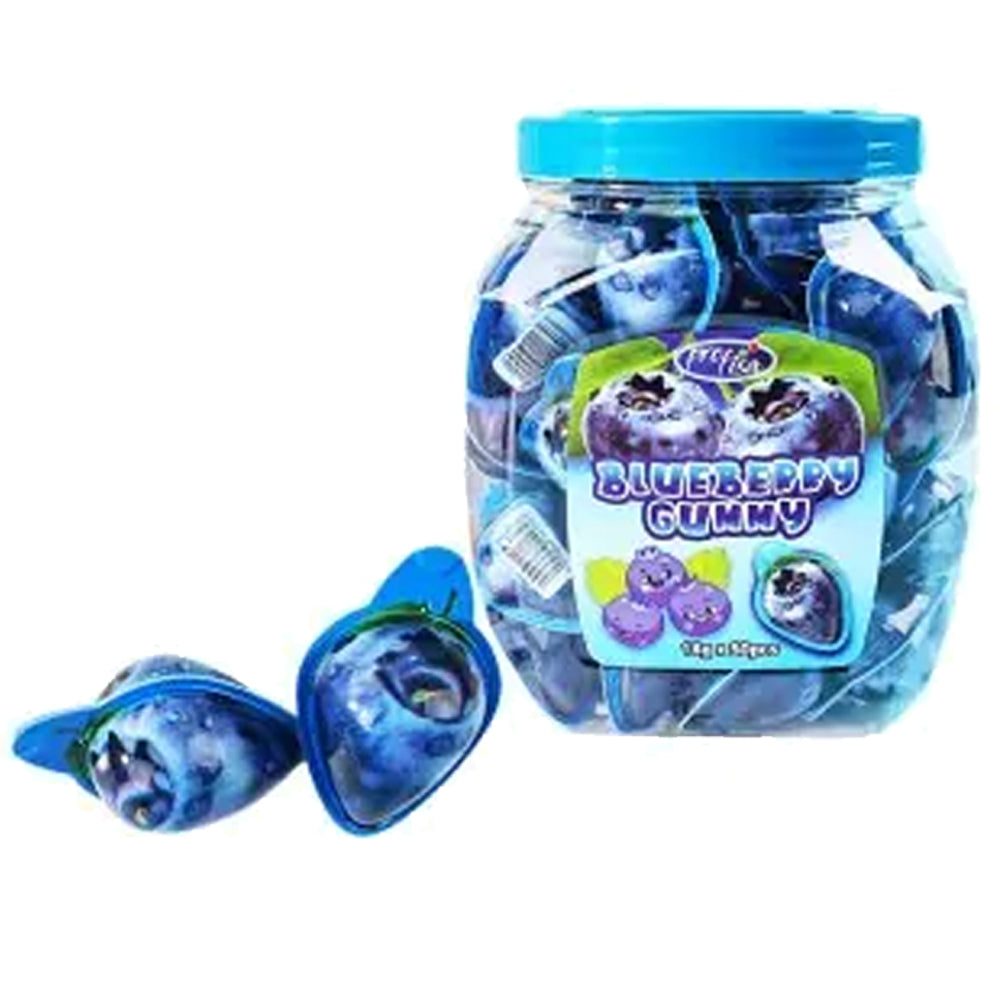 Blueberry Gummy Jelly 18g 50 Pieces Fruity Chewy Sweets UK Cash blueberry-gummy-jelly-18g-50-pieces-fruity-chewy-sweets-uk-cash