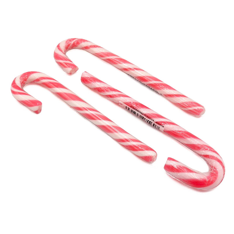 Bonds Strawberry Candy Canes 20g x 60 Individually Wrapped Strawberry Sweets