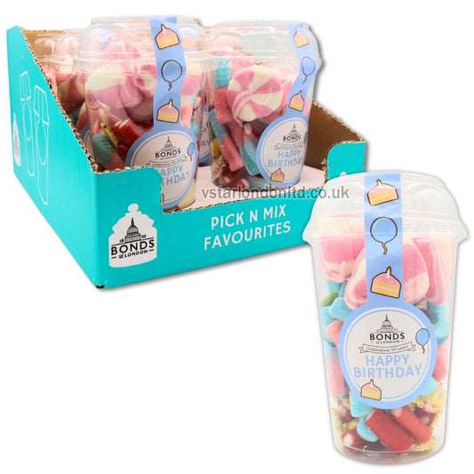 Bonds Happy Birthday Candy Cup – 265g (Pack of 6)