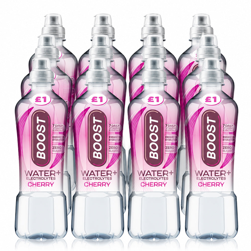 Boost Water+ Electrolytes Cherry Hydration Drink 500ml (Case of 12)