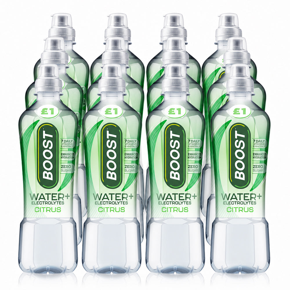 Boost Water+ Electrolytes Citrus Hydration Drink 500ml (Case of 12)