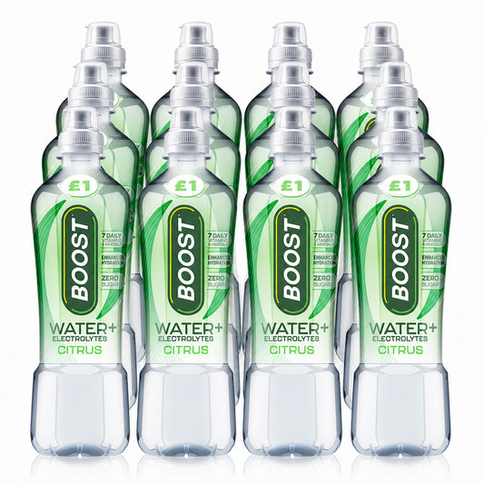 Boost Water+ Electrolytes Citrus Hydration Drink 500ml (Case of 12)