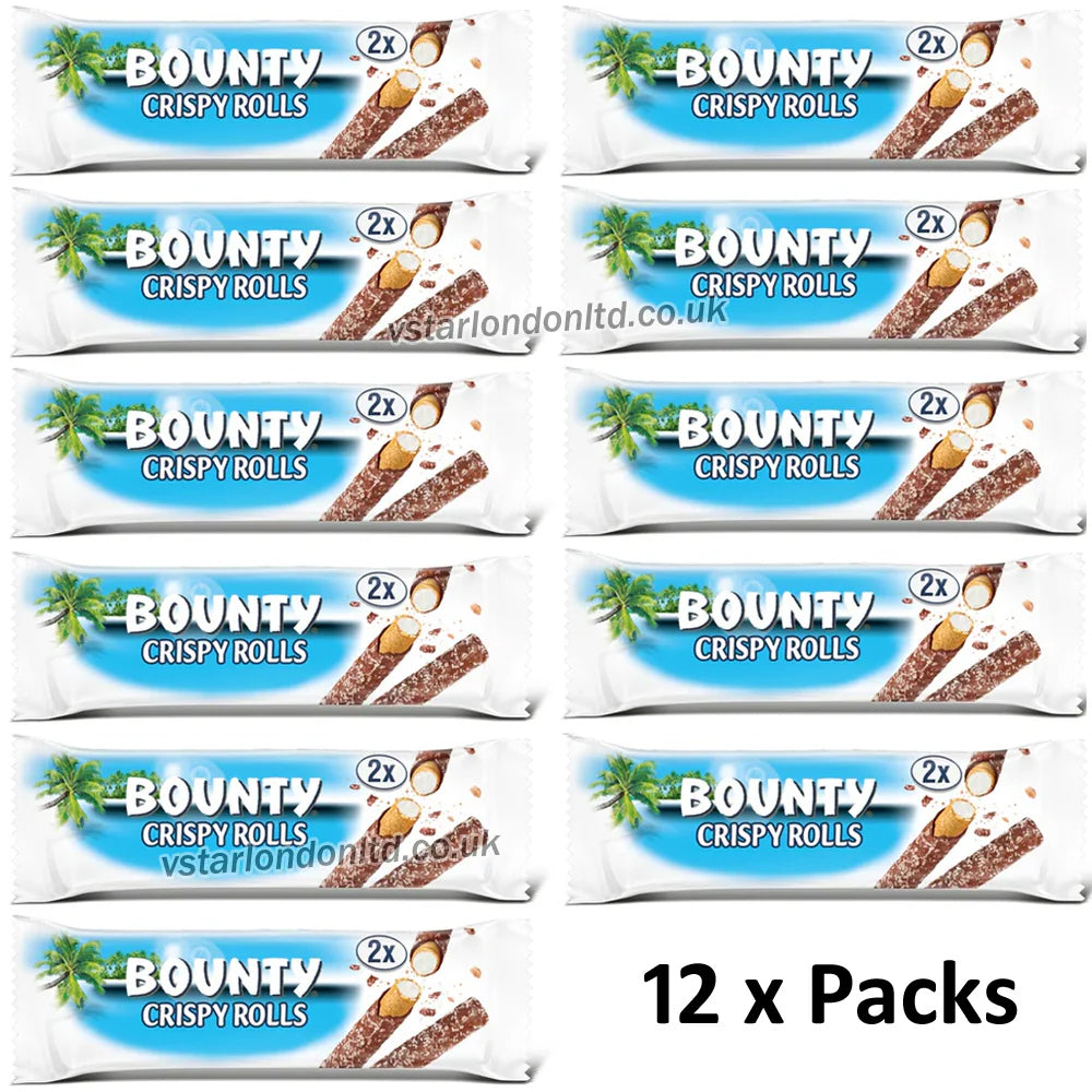 Mixed Crispy Rolls – Milky Way, Twix & Bounty (12 & 24 Bars)