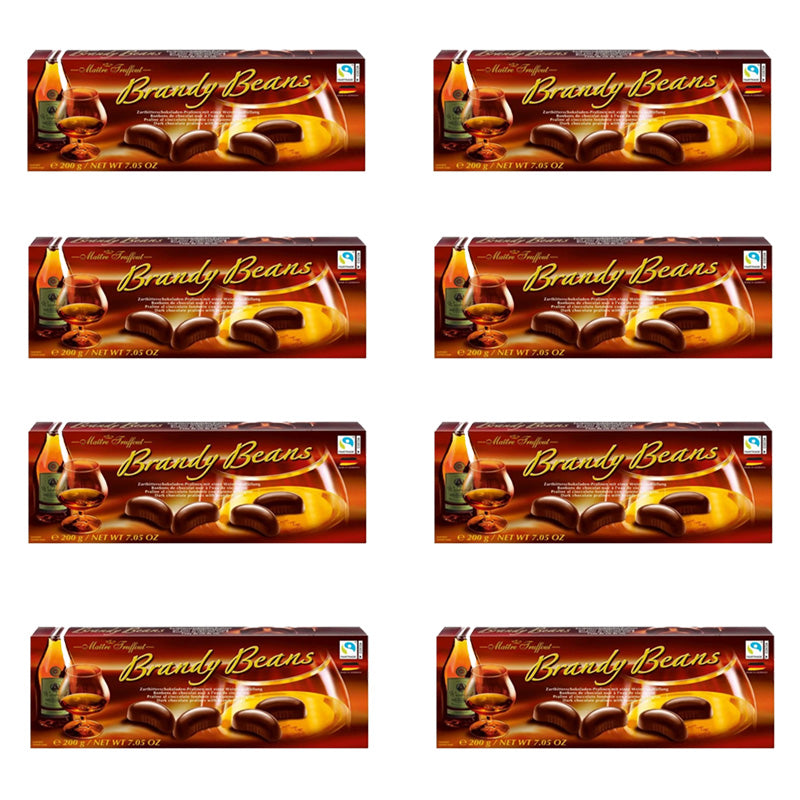 Brandy Beans Gift Box 200g Dark Chocolate Pralines (4 – 12 Boxes)