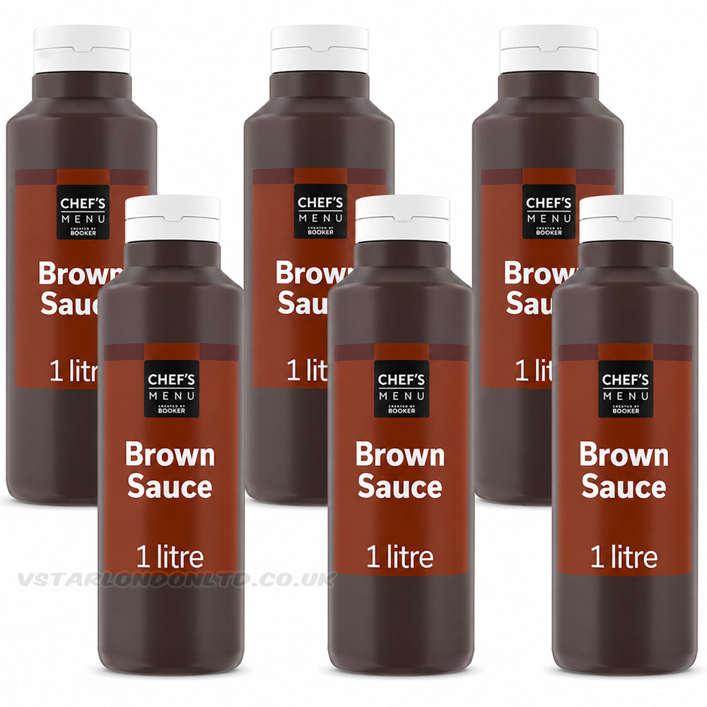 Chef’s Menu 1L Sauce Bottles Variety Pack (2, 4 or 6 Bottles)