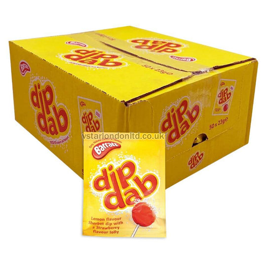 Barratt Sherbet Dip Dab 23g(25 & 50 Packs)