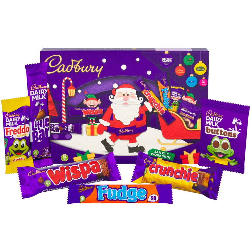 Cadbury Chocolate Christmas Selection Pack 4 x 78g