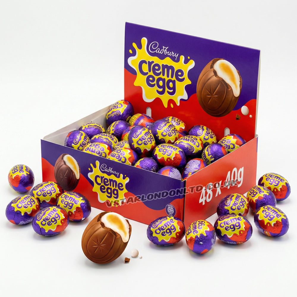 Cadbury Creme Egg 40g – Box of 48 | Easter Chocolate Treat