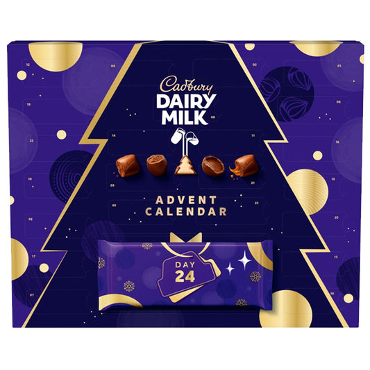 Cadbury Dairy Milk Chocolate Chunk Christmas Advent Calendar 348g