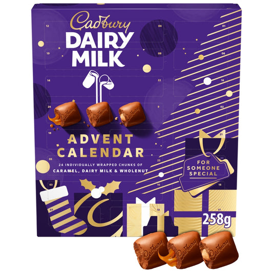 Cadbury Dairy Milk Chocolate Chunks Advent Calendar 258g