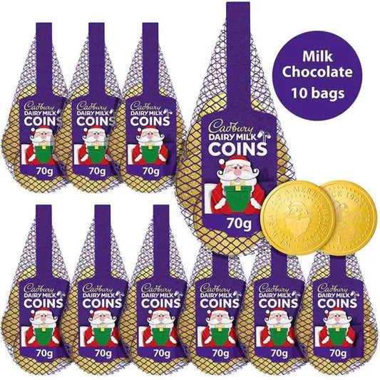 Cadbury Dairy Milk Chocolate Coins Net (10 x 70g)
