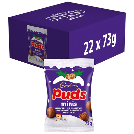 Cadbury Dairy Milk Chocolate Mini Puds Bag 22x73g