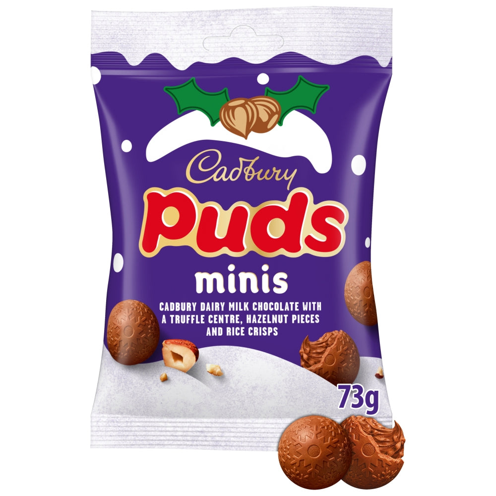 Cadbury Dairy Milk Chocolate Mini Puds Bag 22x73g