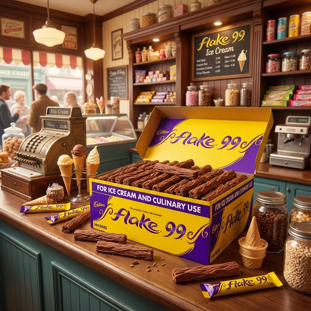 Cadbury Flake 99 Chocolate Bars 8.25g (144 Pack) Ice Cream Flakes