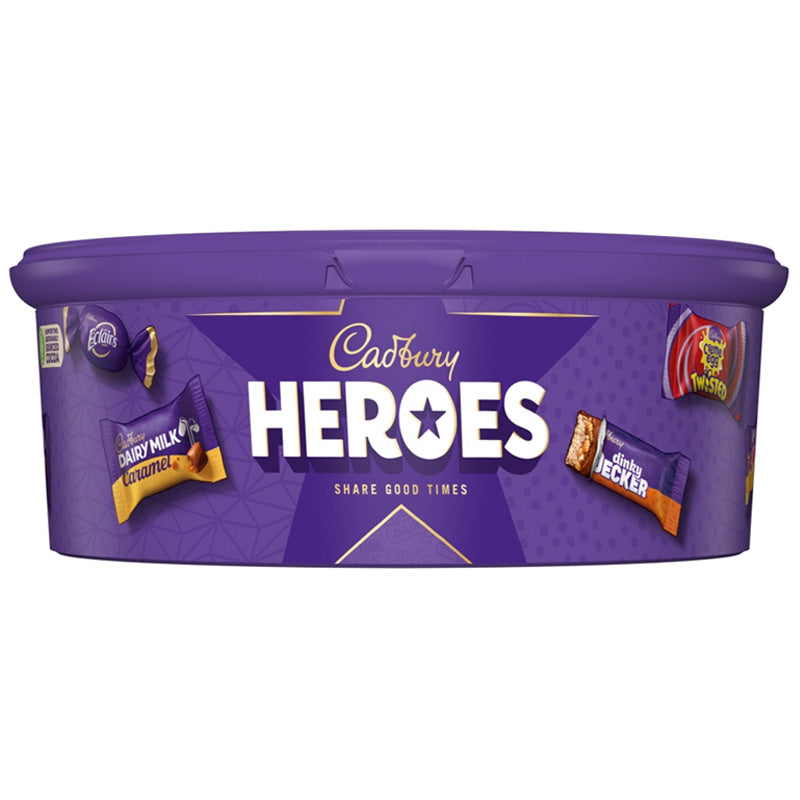 Cadbury Heroes Chocolate Christmas Assortment 475g Tub