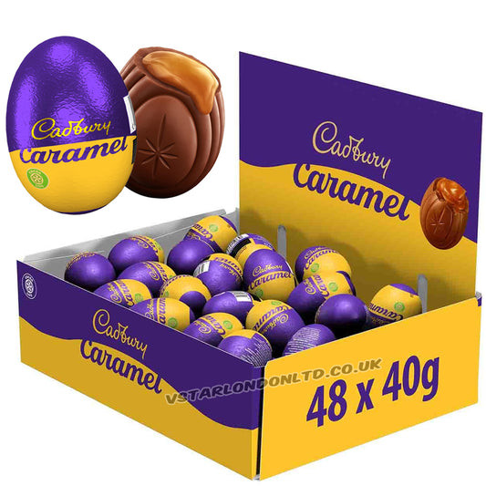 Cadbury Caramel Chocolate Egg 40g  (24 & 48 Eggs ) Easter 2026