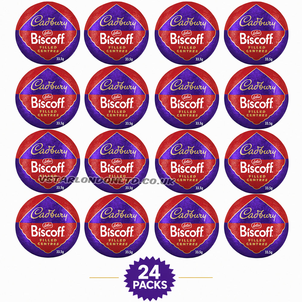 Cadbury Dairy Milk Biscoff Bauble 33.5g (24 & 48 Packs)