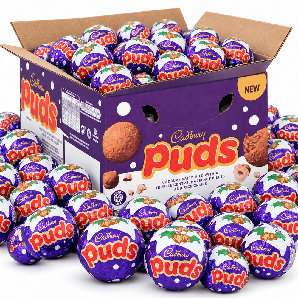 Cadbury Dairy Milk Chocolate Puds Single Egg 35g (24 & 48 Eggs)