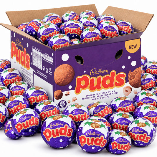 Cadbury Dairy Milk Chocolate Puds Single Egg 35g (24 & 48 Eggs)