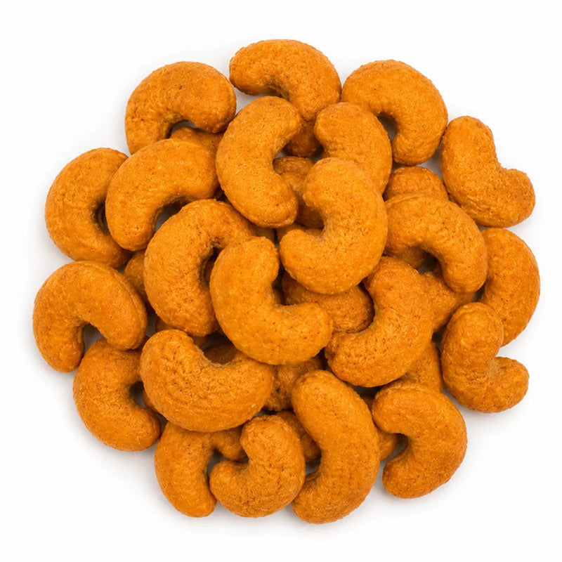 Cajun Coated Cashews 907g Crispy Cracker Coated Spiced Cashew Nuts