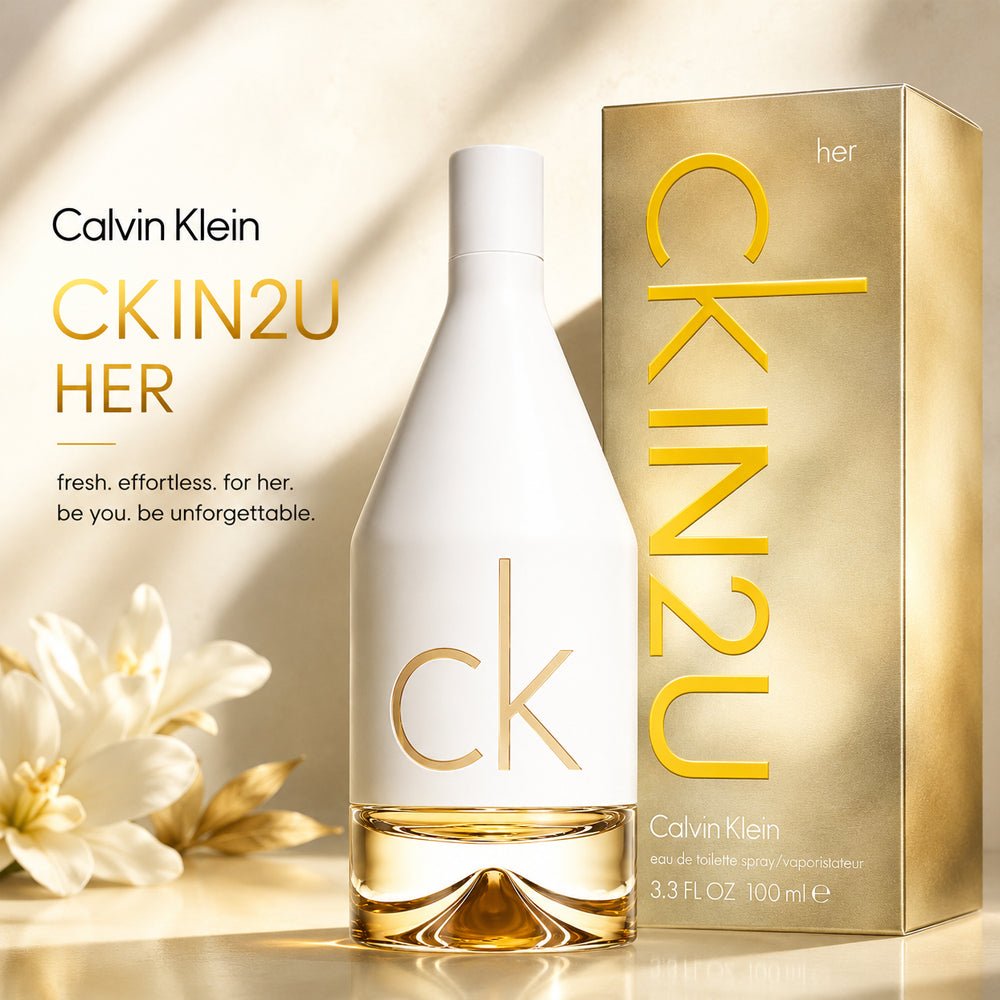 Calvin Klein CK IN2U Her Eau De Toilette Spray 100ml