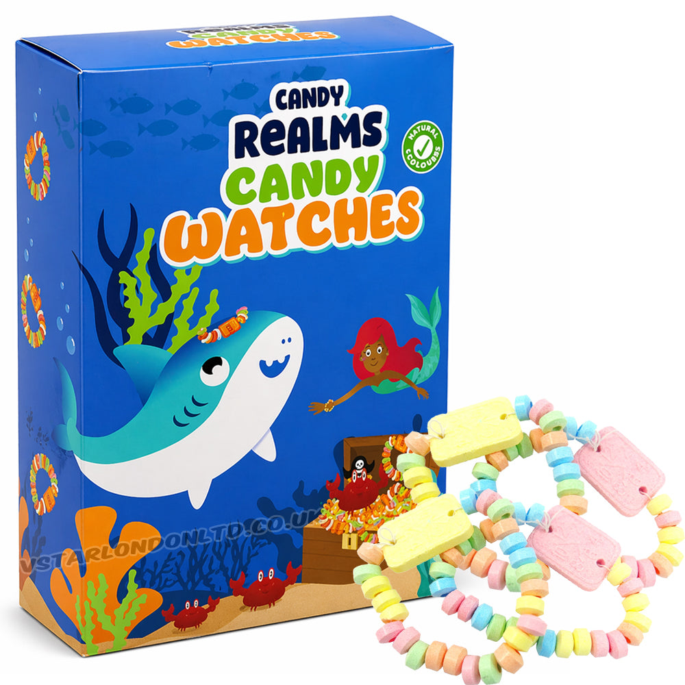 Candy Realms Candy Watches 17g (Box of 30) Fruit Flavour