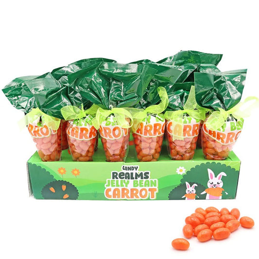 Candy Realms Jelly Bean Carrots 96g (Pack of 24)