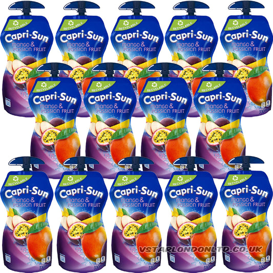 Capri-Sun Mango & Passionfruit 330ml x 15 Pouches PMP
