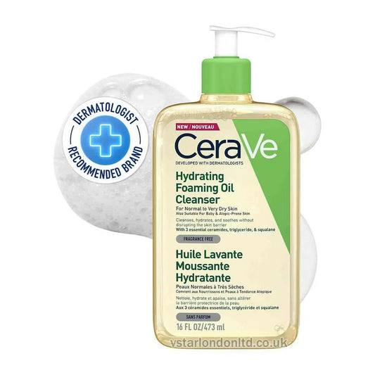 CeraVe Hydrating Foaming Oil Cleanser (473ml)