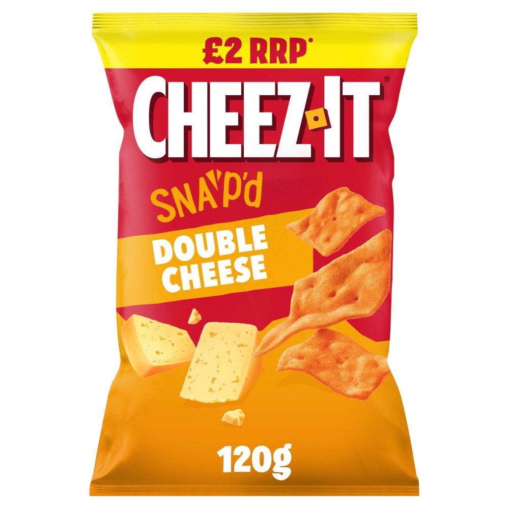 Cheez-It Double Cheese Thin & Crispy Baked Snacks 14 x 120g PMP