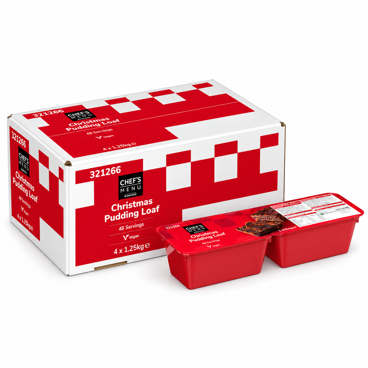 Chef's Menu Christmas Pudding Loaf 1.25kg