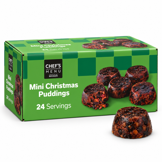 Chef's Menu Mini Christmas Puddings 24 x 100g
