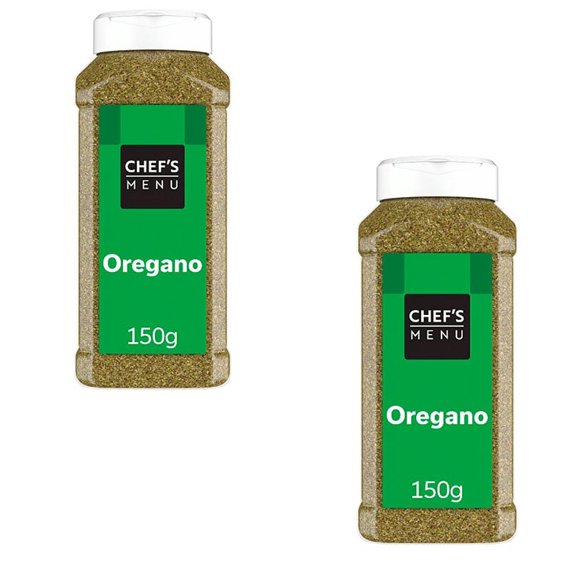 Chef's Menu Dried Oregano 150g x 2 BottleS Herb Seasoning for Cooking