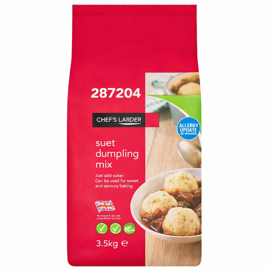 Chef's Larder Suet Dumpling Mix 3.5kg