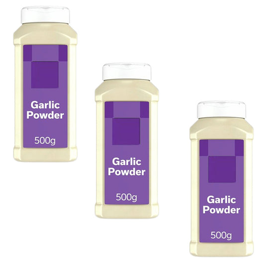 Chef's Menu Garlic Powder 500g  Dried Garlic Seasoning (3 & 6 Bottles)