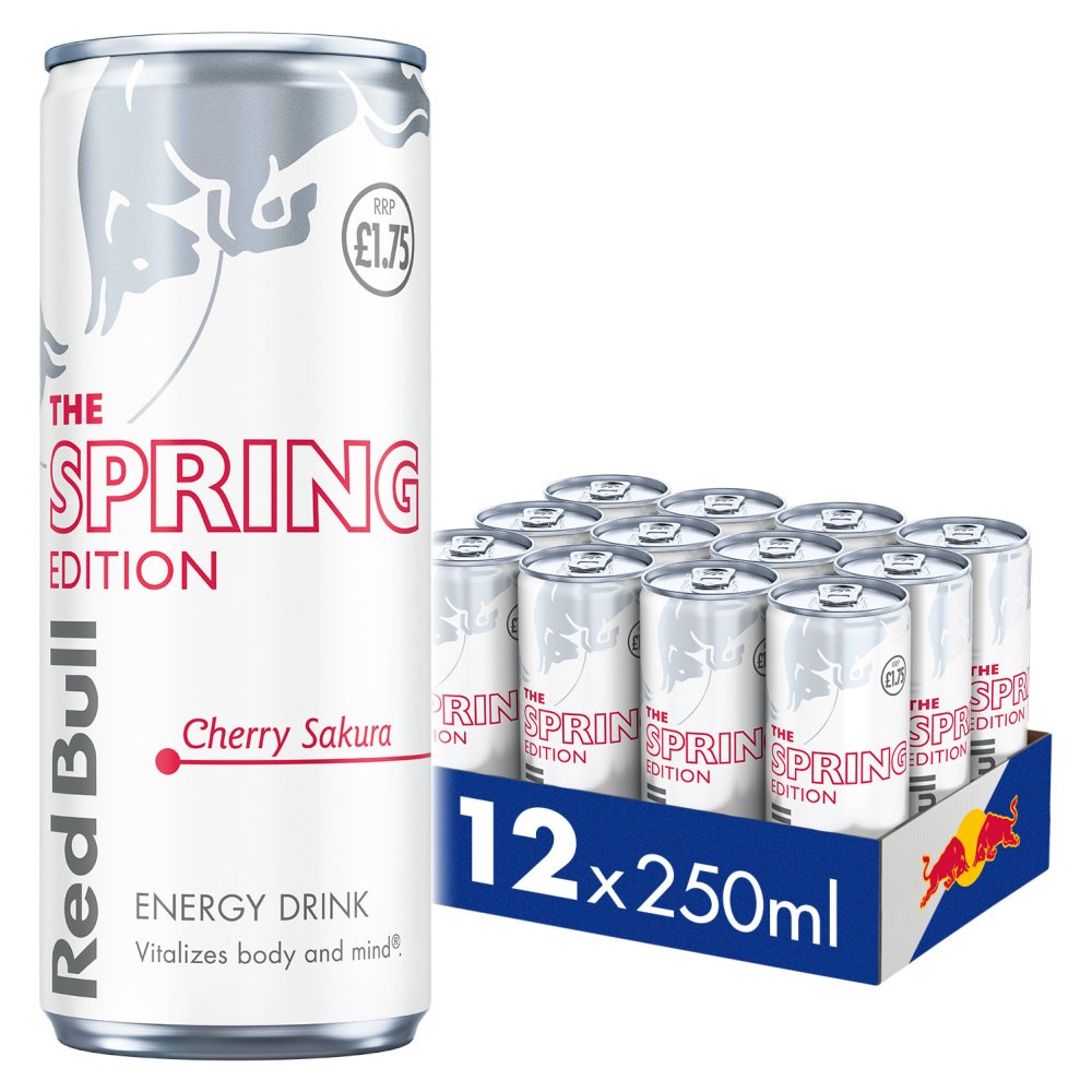 Red Bull Editions Energy Drink 250ml Variety Pack (12 Cans)