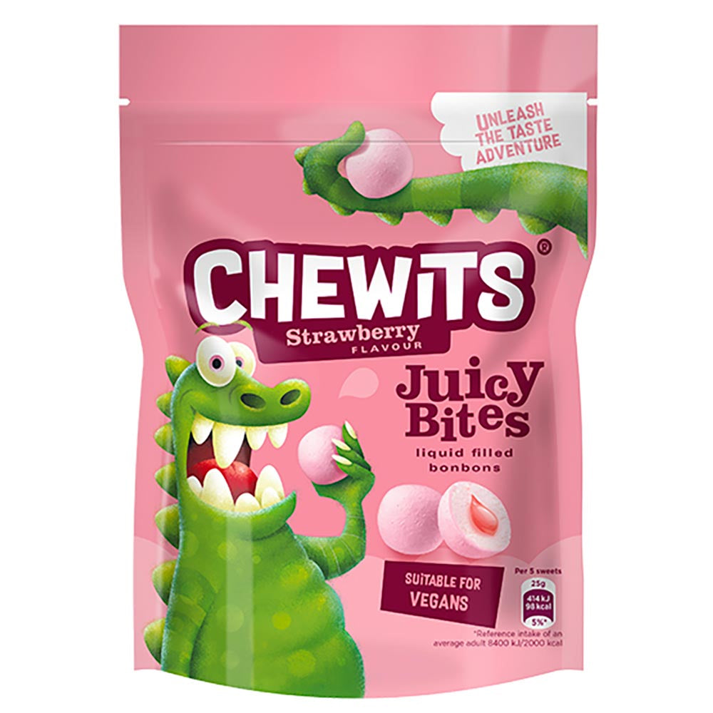Chewits Strawberry Juicy Bites 10 x 115g