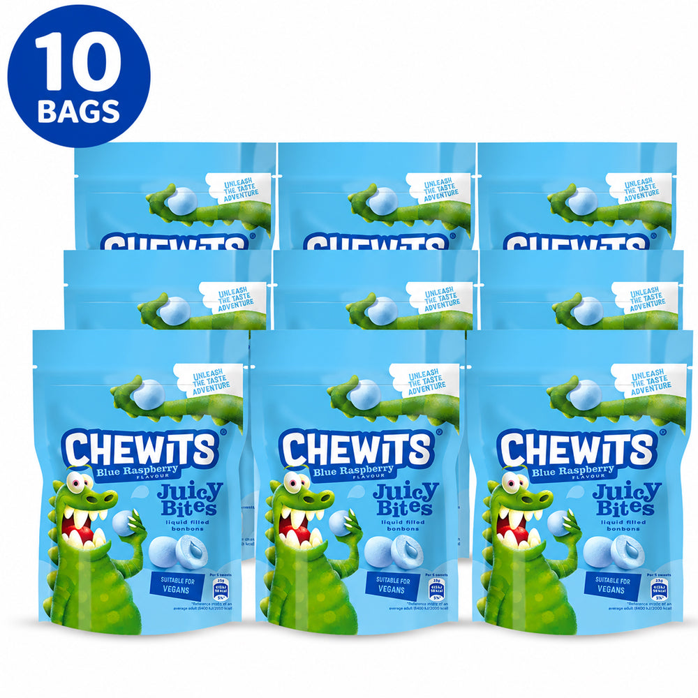Chewits Juicy & Sour Bites Mixed Box 115g (10 Packs)