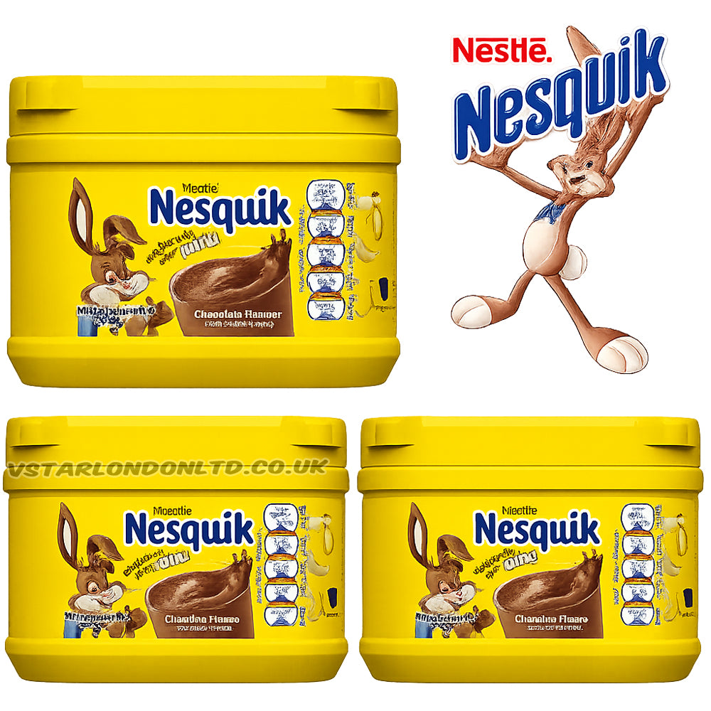 Nestlé Nesquik Milkshake Powder 300g | Chocolate, Strawberry & Banana