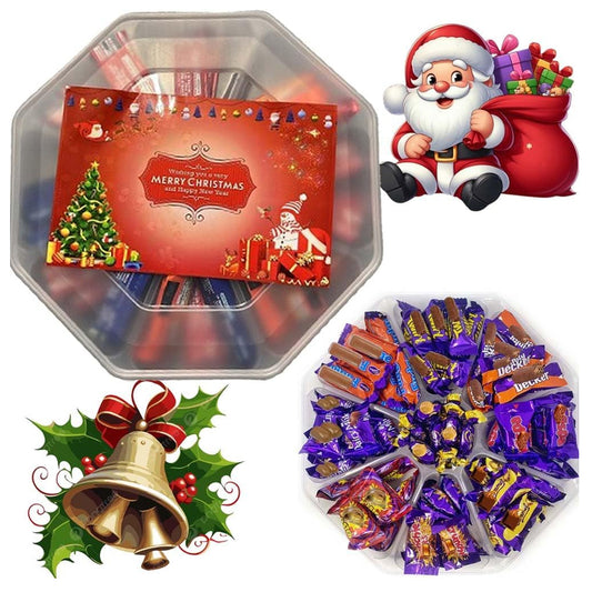 Christmas Chocolate Heroes 40-Bar Gift Box – Assorted Festive Chocolates