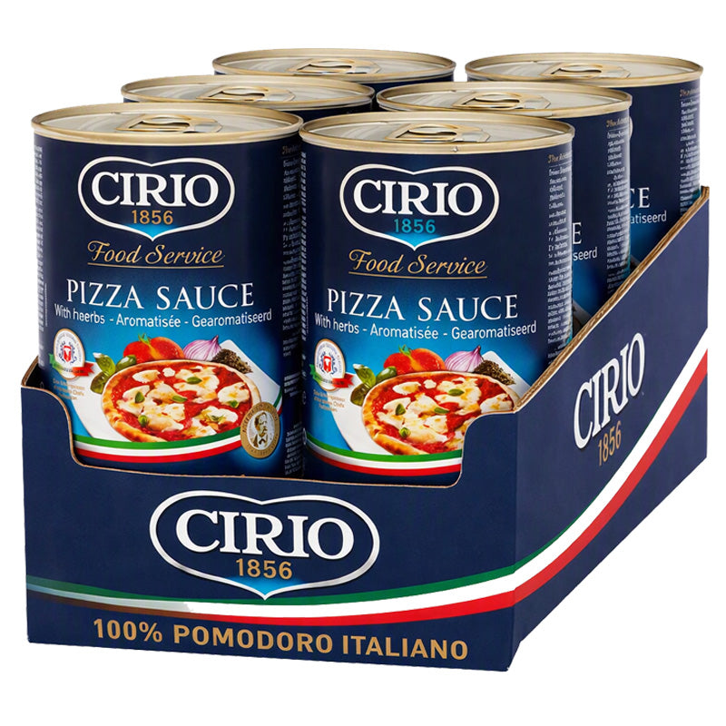 Cirio Food Service Pizza Sauce with Herbs 2550g – (3 & 6 Tins)