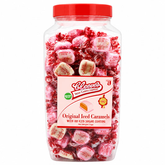 Cleeve's Original Iced Caramels Jar 2kg