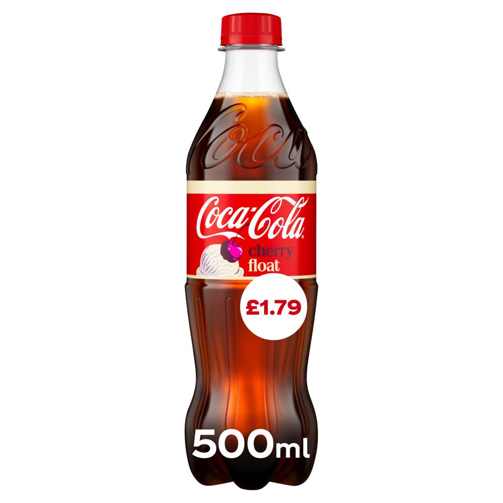Coca-Cola Cherry Float 500ml Bottles PMP (12 Bottles)