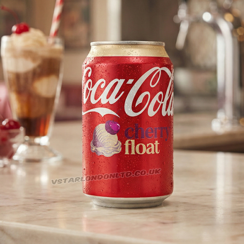 Floating Can Coca-Cola Cherry Float Cans 330ml (12 & 24 Cans) – UK Cash & Carry I ...