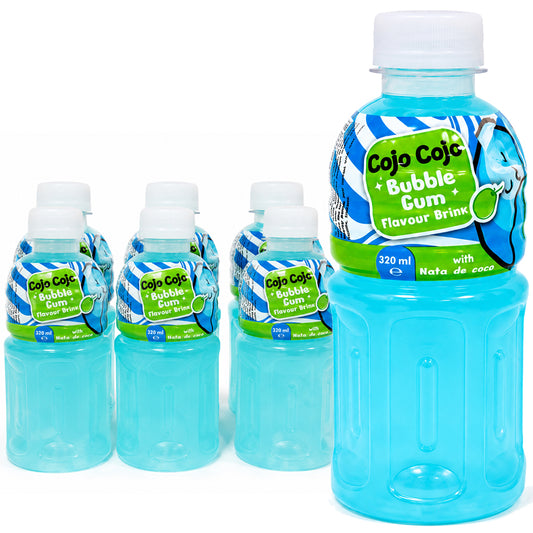 Cojo Cojo Bubble Gum Flavour Drink with Nata de Coco 320ml (Case of 6)