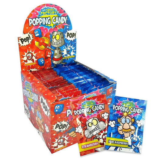 Crazy Candy Factory Popping Candy – 50 x 7g