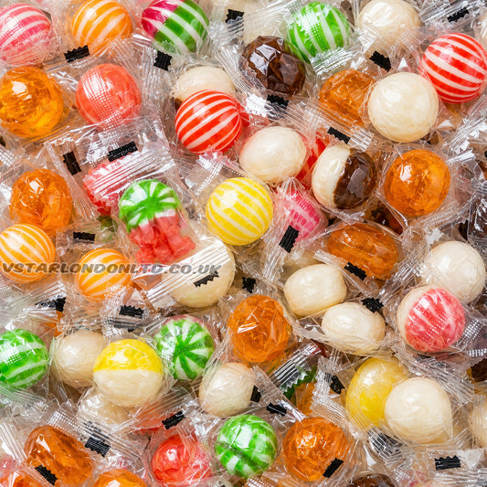 Hard Candy Creamy Fruit Milk Sweet Retro Pick n Mix Creamy Fruit Drop 1kg-3kg