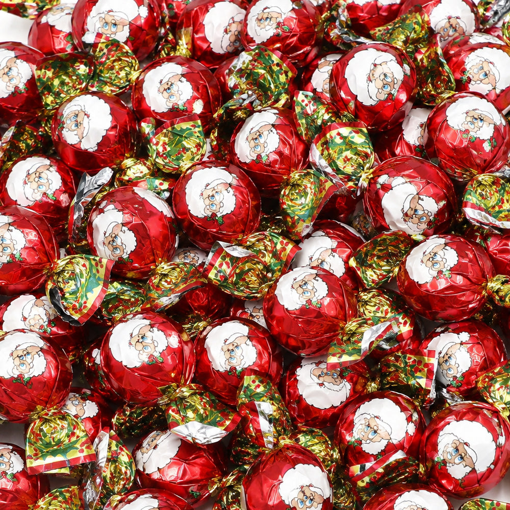 Creme Filled Milk Chocolate Santa Twists 1kg